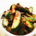 エビビンバ's cooksnap of when they made コチュカル胡瓜.