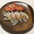 ごろう0101's cooksnap of when they made サーモンのカルパッチョに粒マスタード！.