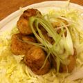 ねぎちゃん☆Ｙ☆Ｍ's cooksnap of when they made 鳥ひき肉のおから入り肉団子の黒酢あんかけ.