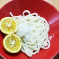 エリラ's cooksnap of when they made カボスうどん.