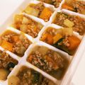 yukariiisu's cooksnap of when they made 離乳食後期 カボチャの煮物そぼろあんかけ.