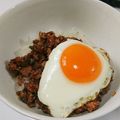 wety's cooksnap of when they made 1人ランチに♡焼肉味のそぼろ丼.