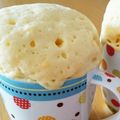 かあちゃん⑤'s cooksnap of when they made レンジでもこもっちマグカップケーキ♪.
