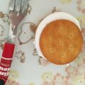 コロ３たん１２'s cooksnap of when they made マシュマロサンドクッキー.