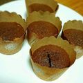 ちかた☆彡's cooksnap of when they made チョコがとろ〜り 贅沢フォンダンショコラ.