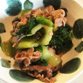 たけこぷーた's cooksnap of when they made 簡単！豚肉と青梗菜のオイスターソース炒め.