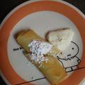 ミユキmama's cooksnap of when they made りんごとカスタードの春巻☆アップルパイ風.