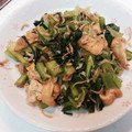 ぴーころころ's cooksnap of when they made 小松菜とシラスとおかかの甘辛炒め.