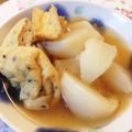 ebiholic's cooksnap of when they made 茅乃舎パックで蕪と厚揚げの煮物.