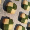 ぽんぱどうる's cooksnap of when they made うずまきクッキー＆市松模様クッキー♪.