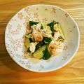 ピーナッツ子♪'s cooksnap of when they made 中華風スッキリ♥胡瓜とササミ和え.