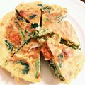 sayaharari's cooksnap of when they made フライパンで☆混ぜるだけキッシュ.