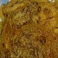 ホワカピ's cooksnap of when they made 牛肉とれんこんのしぐれ煮☆黄金タレ.