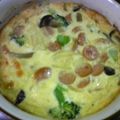 ひっちゃママ's cooksnap of when they made パイ生地なし☆ほうれん草のキッシュ.