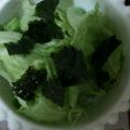 ma___111's cooksnap of when they made 簡単✿レタスのノリ塩麹和え✿(サラダ風).