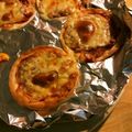 shupona's cooksnap of when they made 餃子の皮×とろけるチーズでミニおつまみ.
