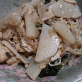 ゆんやともも's cooksnap of when they made 簡単♪長芋もやしレタスの卵炒め☆.