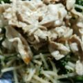 かぴーな's cooksnap of when they made ポン酢で＊もやしとネギの豚しゃぶ温サラダ.