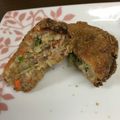 なぐらたくみ's cooksnap of when they made 野菜たっぷりINミンチカツ.