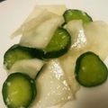 はるたろぉ＊＊'s cooksnap of when they made キュウリとカブの塩こうじ&塩レモン和え.