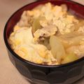 ぽっぽぺぺ's cooksnap of when they made ボリューム満点☆麩と肉の卵とじ丼♪.