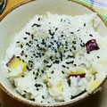 ぽよぽよちぃ's cooksnap of when they made 美身体をつくる☆さつまいもごはん.