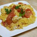 ☆nekoneko☆'s cooksnap of when they made 超簡単トマトオムレツ.