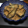 PoppoS's cooksnap of when they made 油揚げとお茄子の煮物.