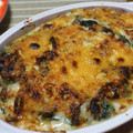 nina＊A's cooksnap of when they made 簡単魚焼きグリル牡蠣とほうれん草グラタン.