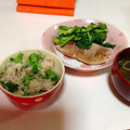 名津みかん's cooksnap of when they made 春の味❀桜海老と菜の花の炊き込みご飯.