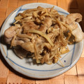Susie845's cooksnap of when they made 豚とえのきのゆずこしょう炒め.