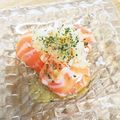 emityu's cooksnap of when they made サーモンのクリームチーズ簡単カルパッチョ.