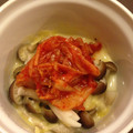 あかがめ's cooksnap of when they made エリンギとキムチのチーズ和え.