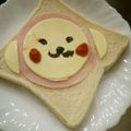 スタイリッシュママ's cooksnap of when they made おサルさん♪トースト.