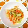 ウメ吉さん's cooksnap of when they made 学校給食♪たくあんサラダ♬.
