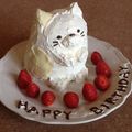 六東花香's cooksnap of when they made すみっこぐらし立体ケーキ♪.