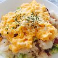 あこ♪あき's cooksnap of when they made 卵チーズチャーハン♪ニンニク醤油味♬.