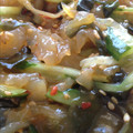 Ken-Z's cooksnap of when they made 中華クラゲで☆きゅうりとわかめの和え物.