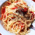 ああるぐれい's cooksnap of when they made 簡単！絶品！本格！トマトパスタ.