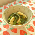 あやちん０８１６'s cooksnap of when they made 鰹節も入れる☆緑と揚げの煮浸し.