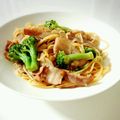 ＊アベリ＊'s cooksnap of when they made ブロッコリーと豚肉の柚子ポンパスタ.