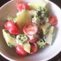 たなかno's cooksnap of when they made おくらサラダ.