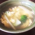 たなかno's cooksnap of when they made ブロッコリーのかき玉スープ.