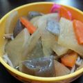 よしのぶmama's cooksnap of when they made けんちん汁でけんちん蕎麦&けんちんうどん.
