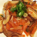 たけ☆♪'s cooksnap of when they made 厚揚げの中華風きのこあんかけ.