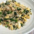 Chikatan☆'s cooksnap of when they made ほうれん草のチャーハン.