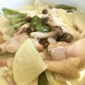 ☆糖質減らしてます☆'s cooksnap of when they made グリーンスープカレーでそうめん.