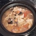 みもたらチー's cooksnap of when they made リボンパスタでチキンパスタスープ♪.