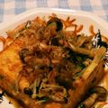 りぃり＆しゅんしゅん's cooksnap of when they made スキレットで簡単♪厚揚げステーキ.