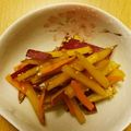 みえみえ☆'s cooksnap of when they made さつまいもと人参のキンピラ.